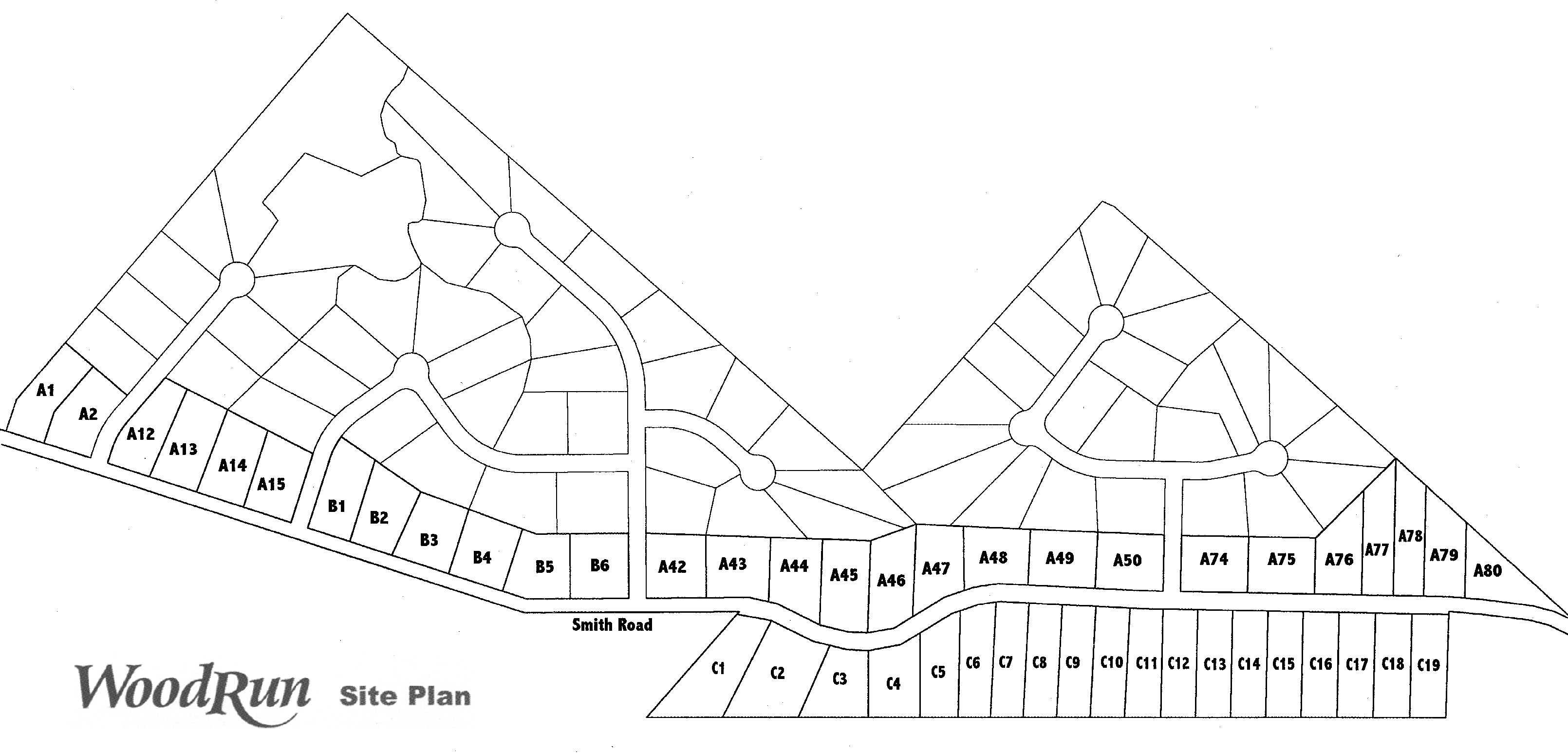 WoodRun Site Plan